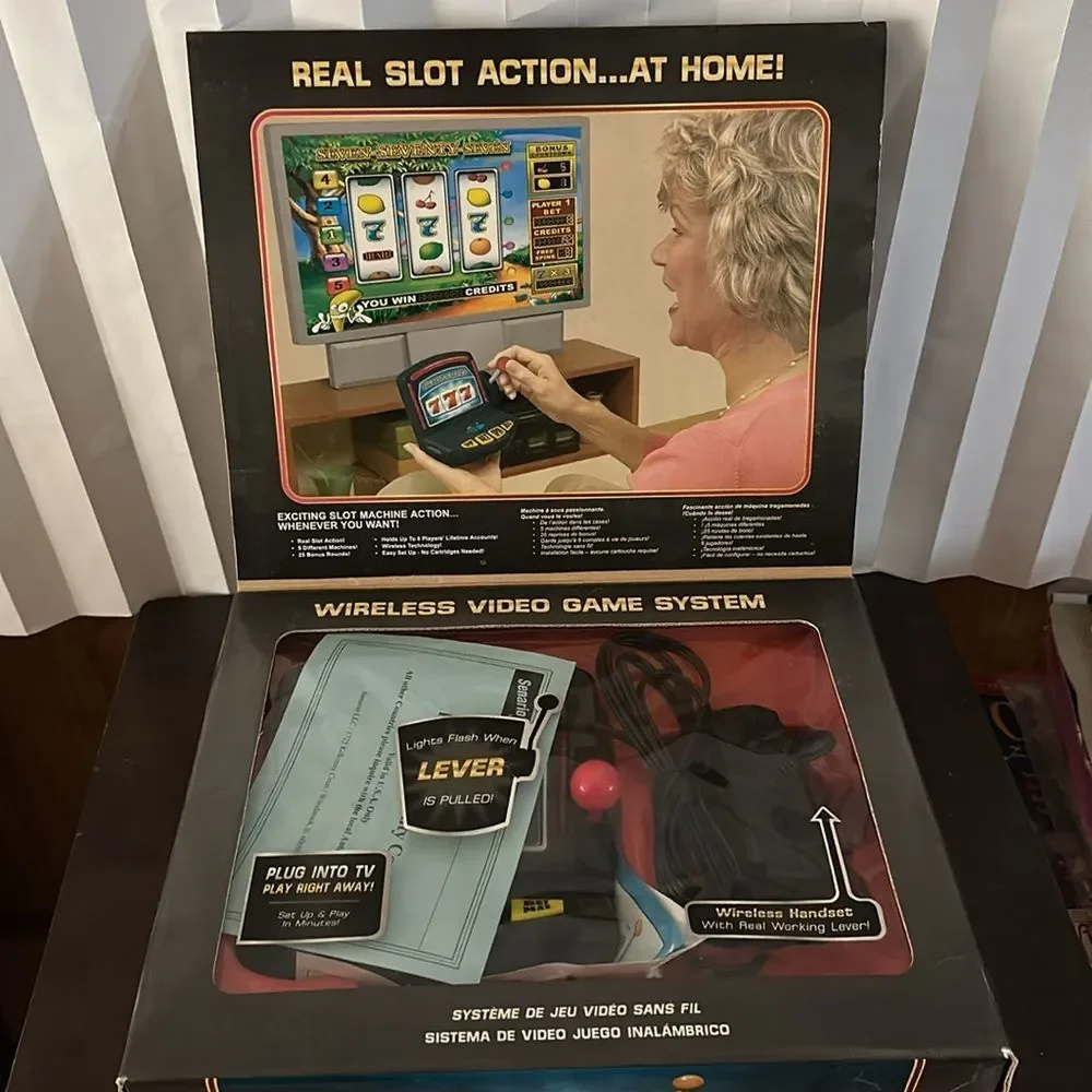 Big Bonus Slots TV Wireless Game Electronic Casino Style Toy
